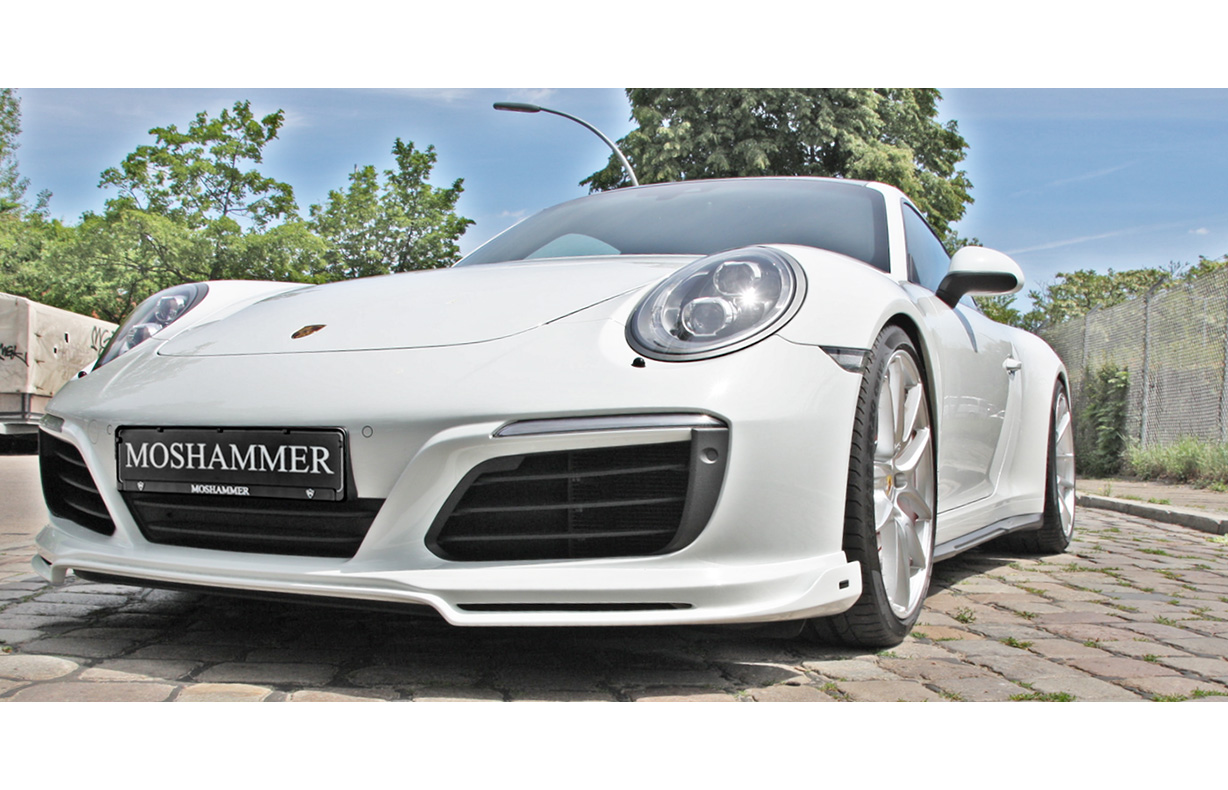 Moshammer 991.2 Front Spoiler Lip Evo : Suncoast Porsche Parts